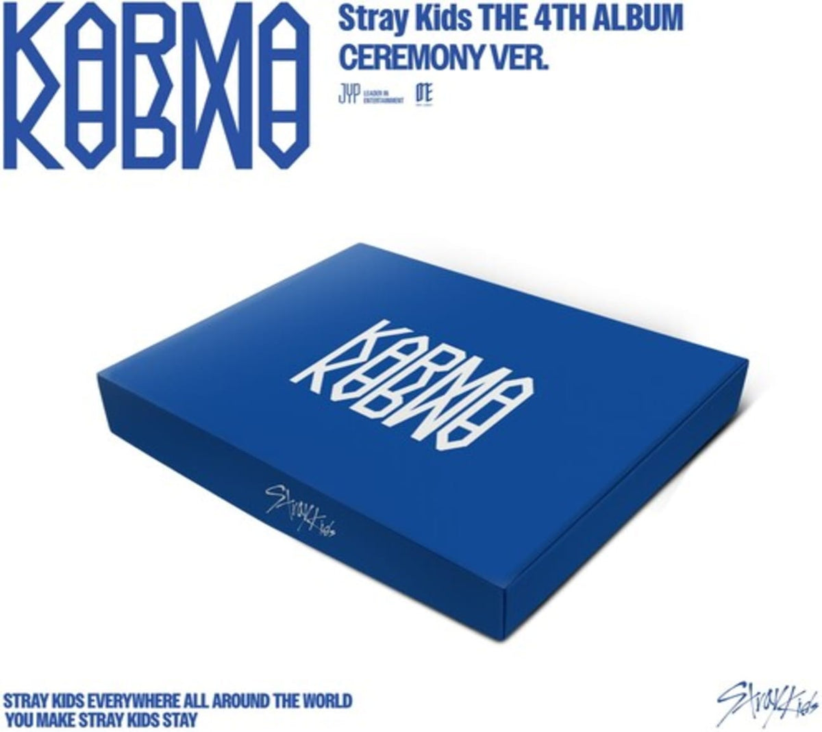 Stray Kids - Karma [Ceremony Ver.] - (Large Item, Sticker, Photo Book, Photo / Photo Card, Postcard) - [CD]