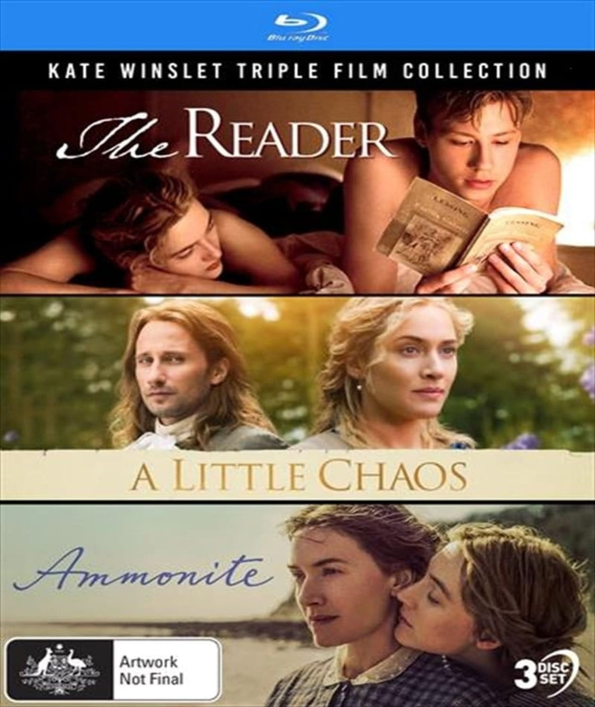 Kate Winslet Triple Film Collection - [Blu-ray]