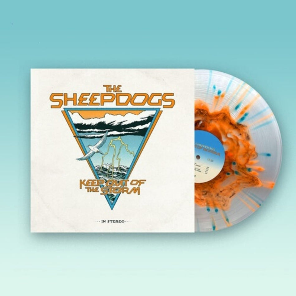 The Sheepdogs - Keep Out Of The Storm (Turbulent Orange Splatter ) - (Indie Exclusive, Colored , Orange, Blue, Splatter) - [Vinyl]