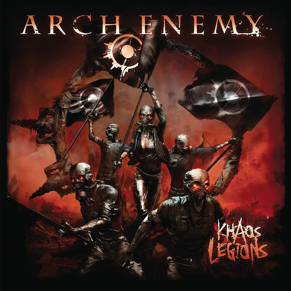 Arch Enemy - Khaos Legions - (Colored Vinyl, Orange, Limited Edition, Reissue) - [Vinyl]