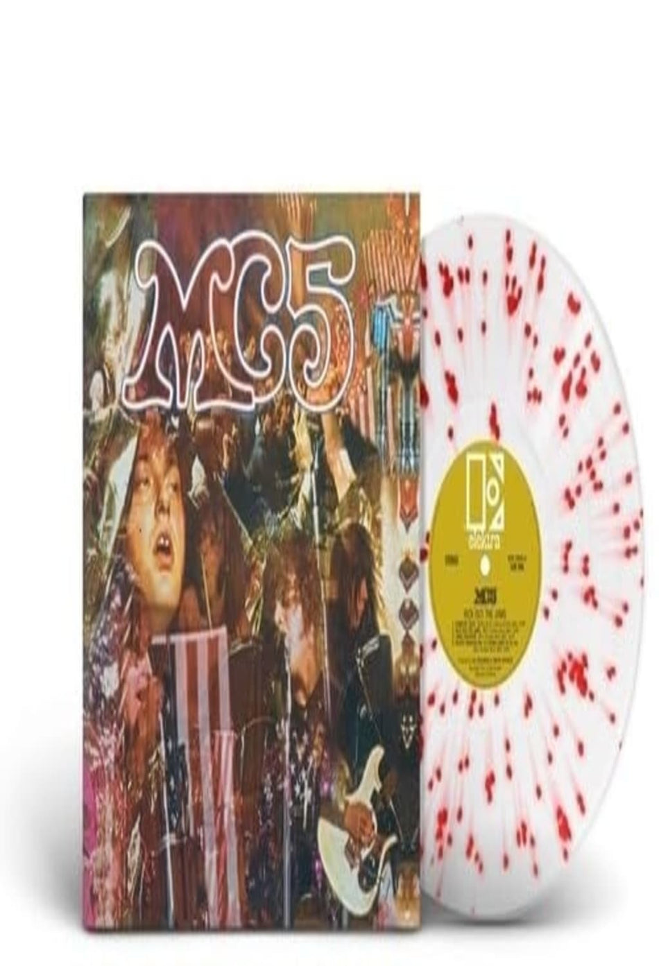 MC5 - Kick Out the Jams (ROCKTOBER) [Ultra Clear / Red Splatter ] - (Clear , Red, Splatter) - [Vinyl]