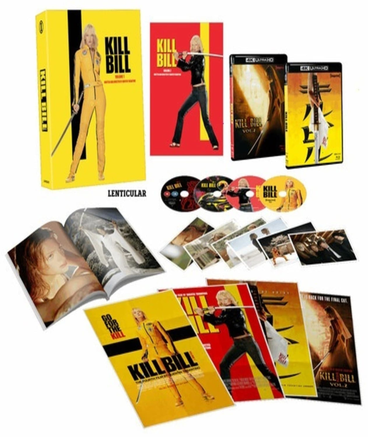 Kill Bill: Volume 1 & 2 (Limited Edition) [Import] - [4K UHD + Blu-ray]