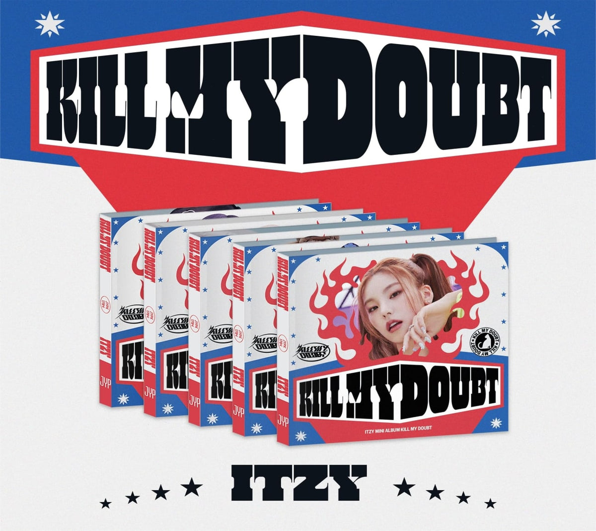 ITZY - KILL MY DOUBT (Digipack Ver.) - (Sticker, Poster, Photo / Photo Card, Postcard, Photo Book) - [CD]