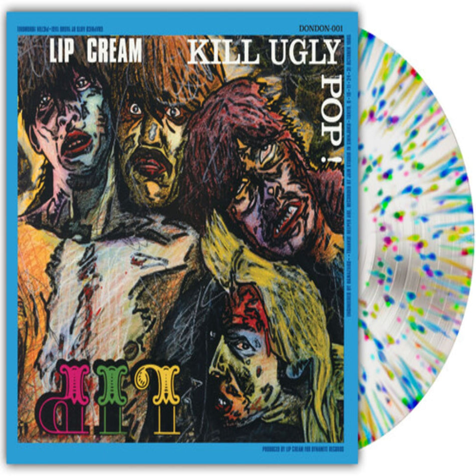 Lip Cream - Kill Ugly Pop - (Clear Vinyl, White, Splatter) - [Vinyl]