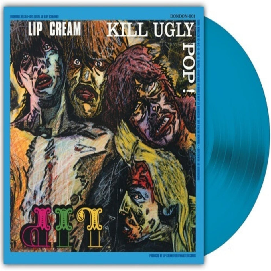 Lip Cream - Kill Ugly Pop - (Colored Vinyl, Royal Blue) - [Vinyl]