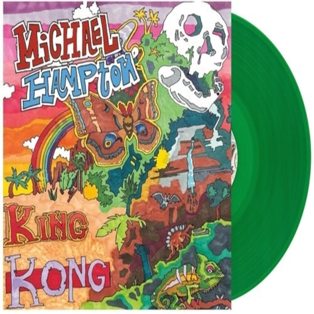 Michael Hampton - King Kong - (Colored Vinyl, Green) - [Vinyl]