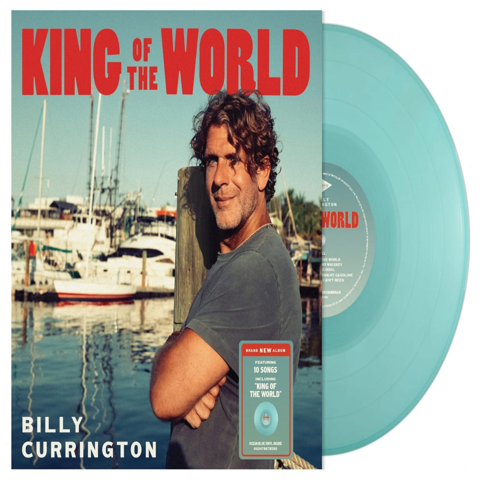 Billy Currington - King Of The World (Ocean Blue) - (Colored , Blue) - [Vinyl]