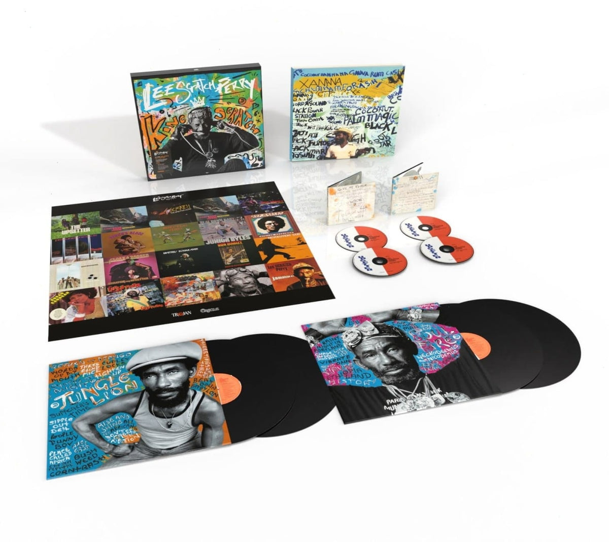 Lee Scratch Perry - King Scratch (Musial Masterpieces from the Upsetter Ark-ive) - (With CD, With Book, Boxed Set, Poster) - [Vinyl]