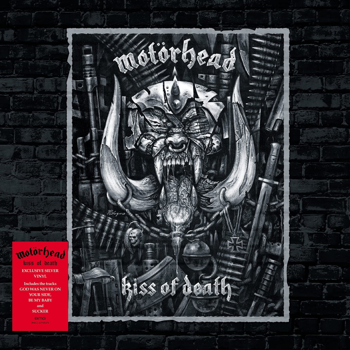 Ozzy Osbourne + Motorhead - Kiss Of Death - (Colored Vinyl, Silver) - [Vinyl]