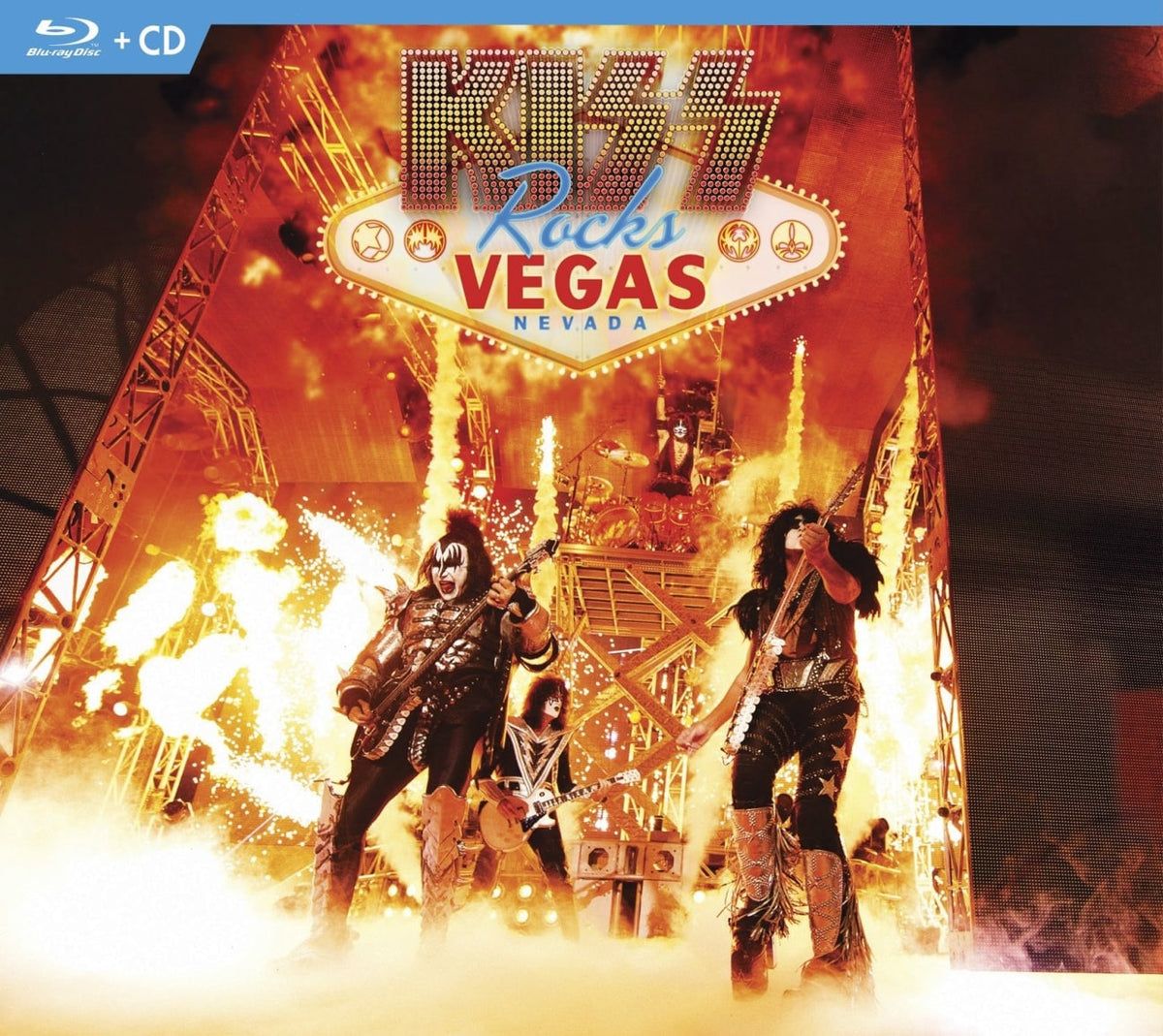 Kiss Rocks Vegas - (With CD) - [Blu-ray]