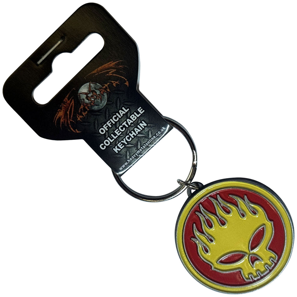 The Offspring Keychain: Skull Logo