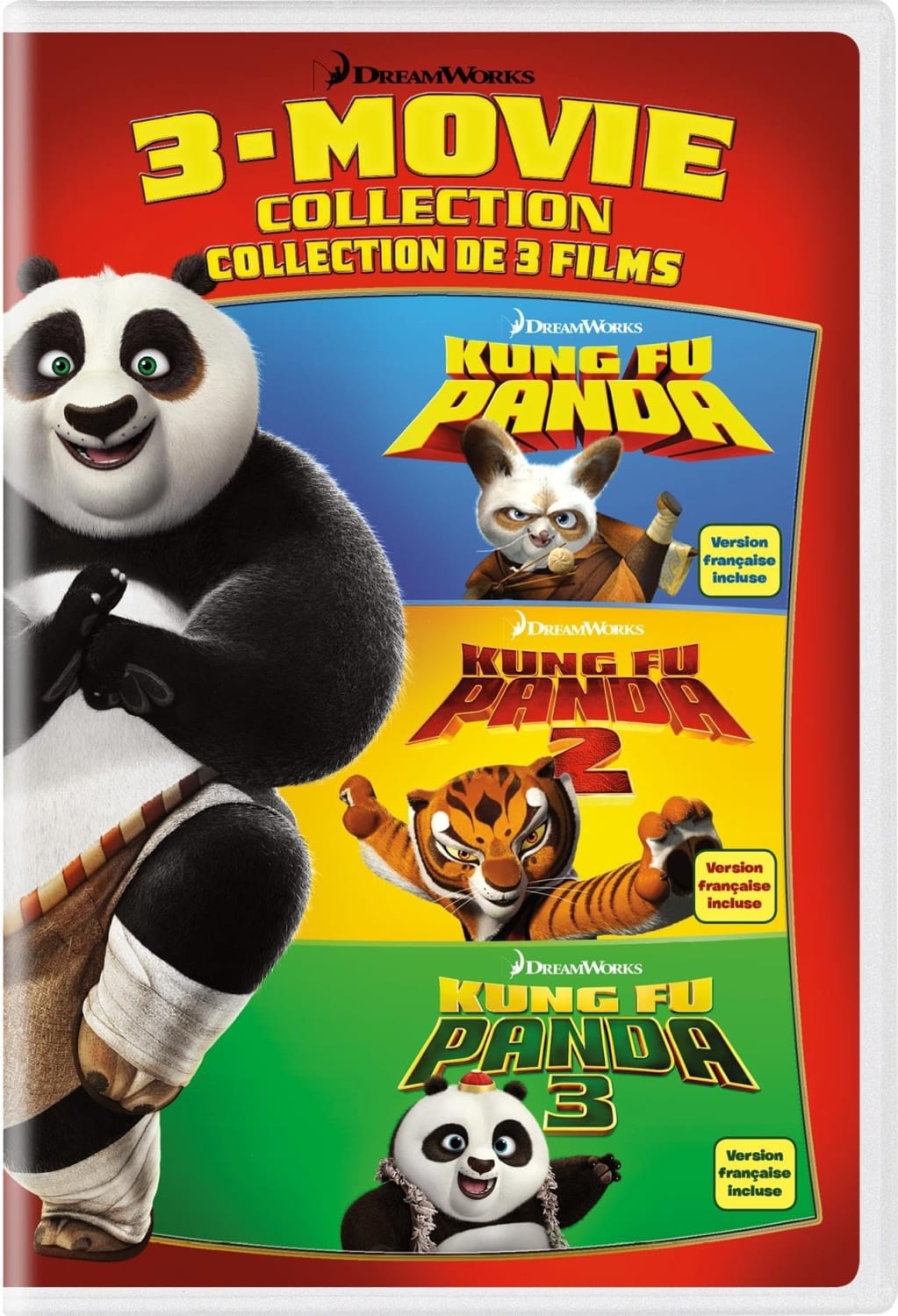 KUNG FU PANDA: 3 - MOVIE COLLECTION - [DVD]