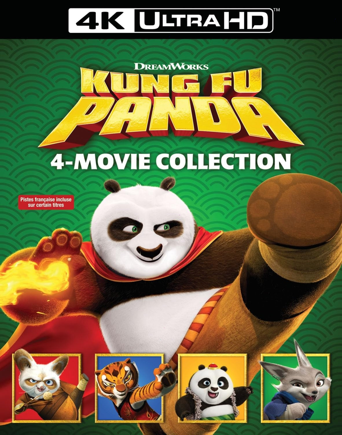 Kung Fu Panda 4-movie Collection - [4K UHD]