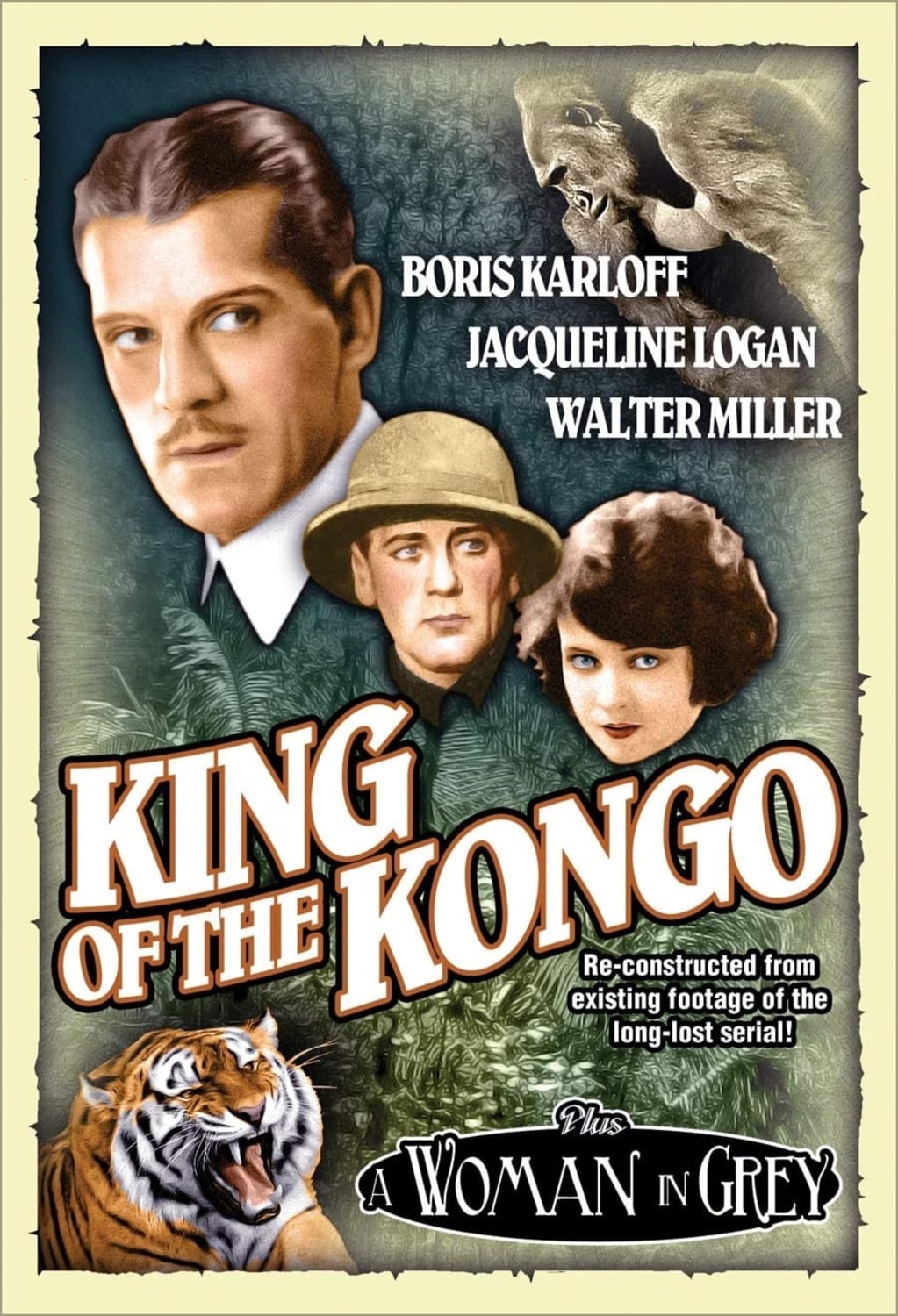 King of the Kongo / Woman in Grey - (Professionally Duplicated ) - [DVD]