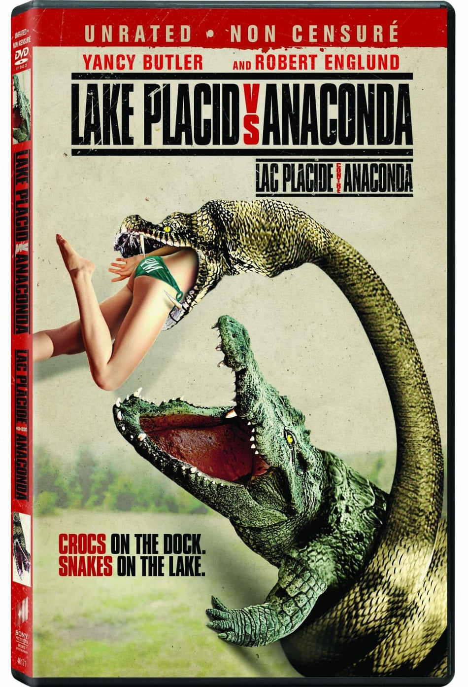 LAKE PLACID VS. ANACONDA - [DVD]