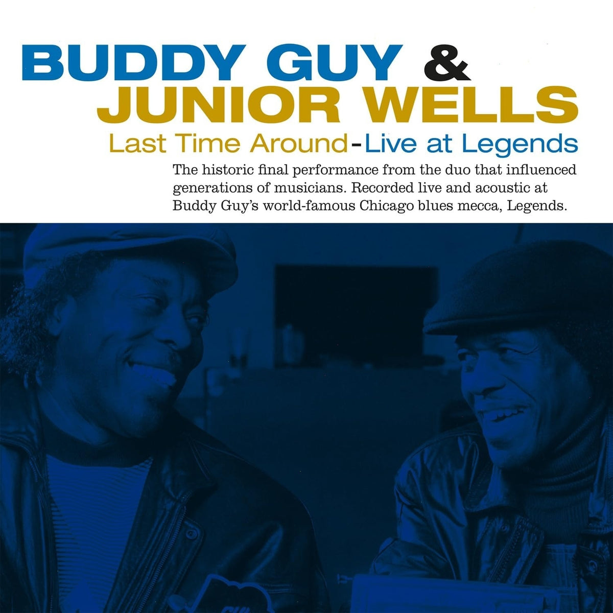 BUDDY GUY / JUNIOR WELLS - Last Time Around: Live At Legends - Limited 180-Gram Blue & Red Marble Colored - [Vinyl]