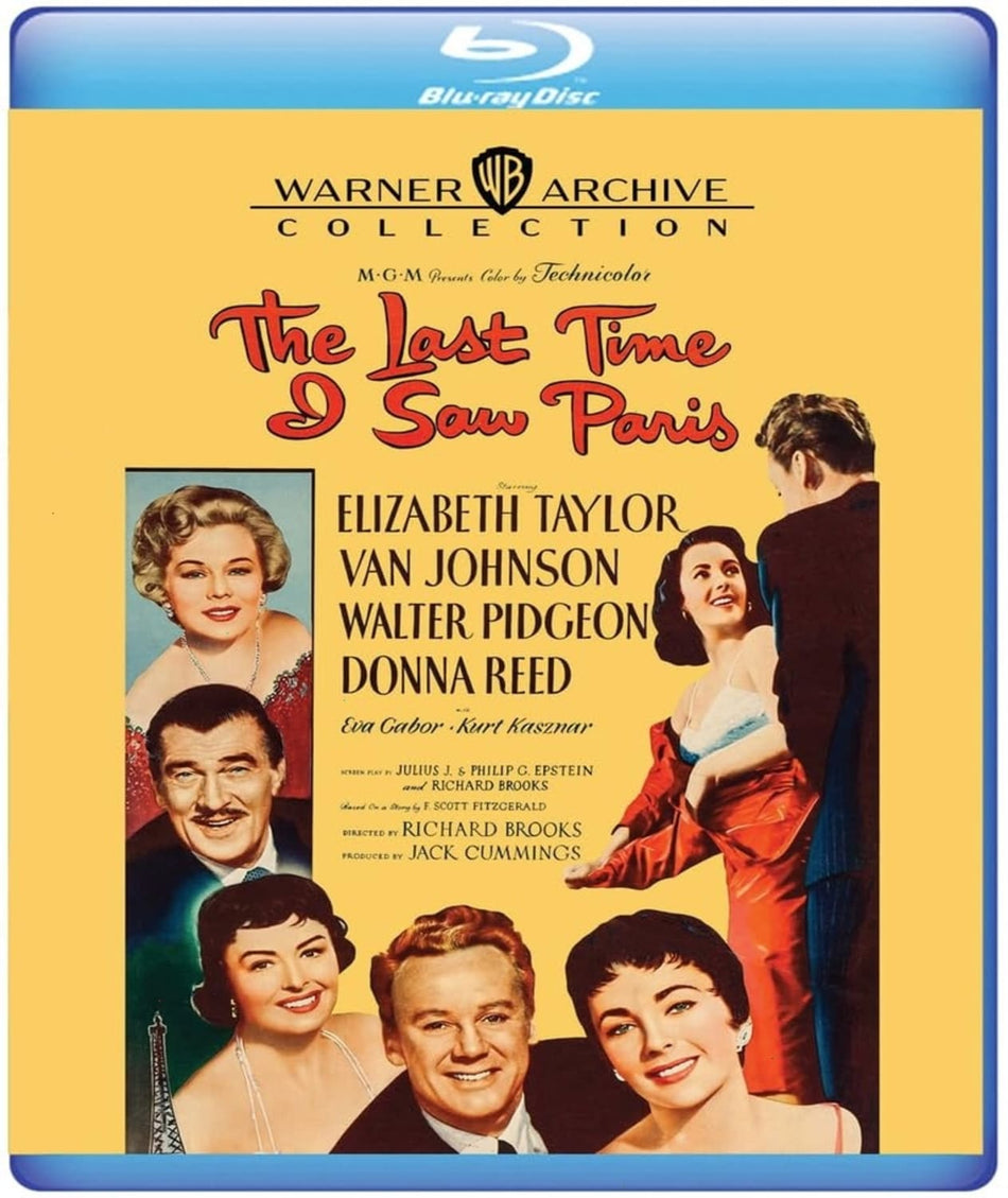 The Last Time I Saw Paris - (Digital Theater System, Mono Sound) - [Blu-ray]