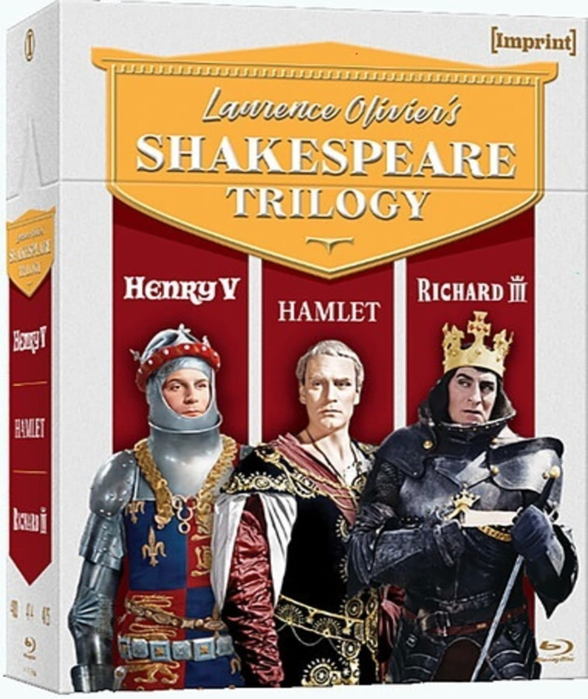 Laurence Olivier's Shakespeare Trilogy [Import] - [Blu-ray]