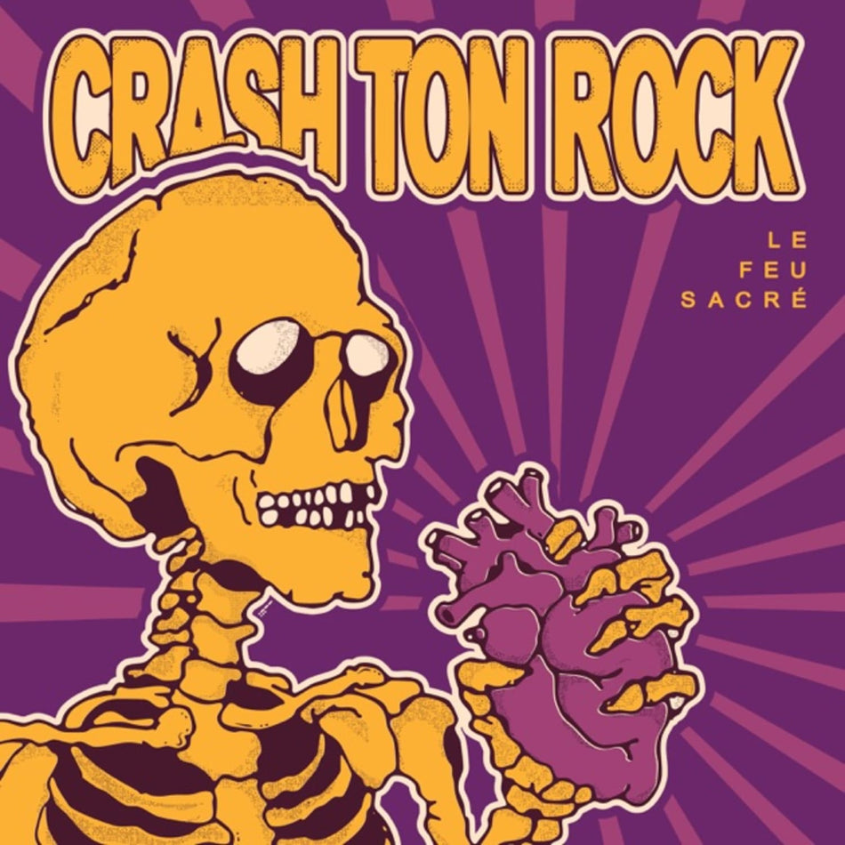 CRASH TON ROCK - LE FEU SACRE (COLOURED VINYL) - [Vinyl]