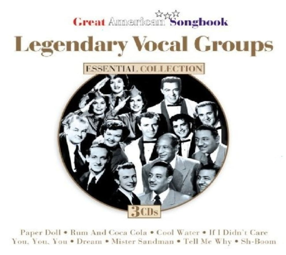 Various - LEGENDARY VOCAL GROUPS - [CD]