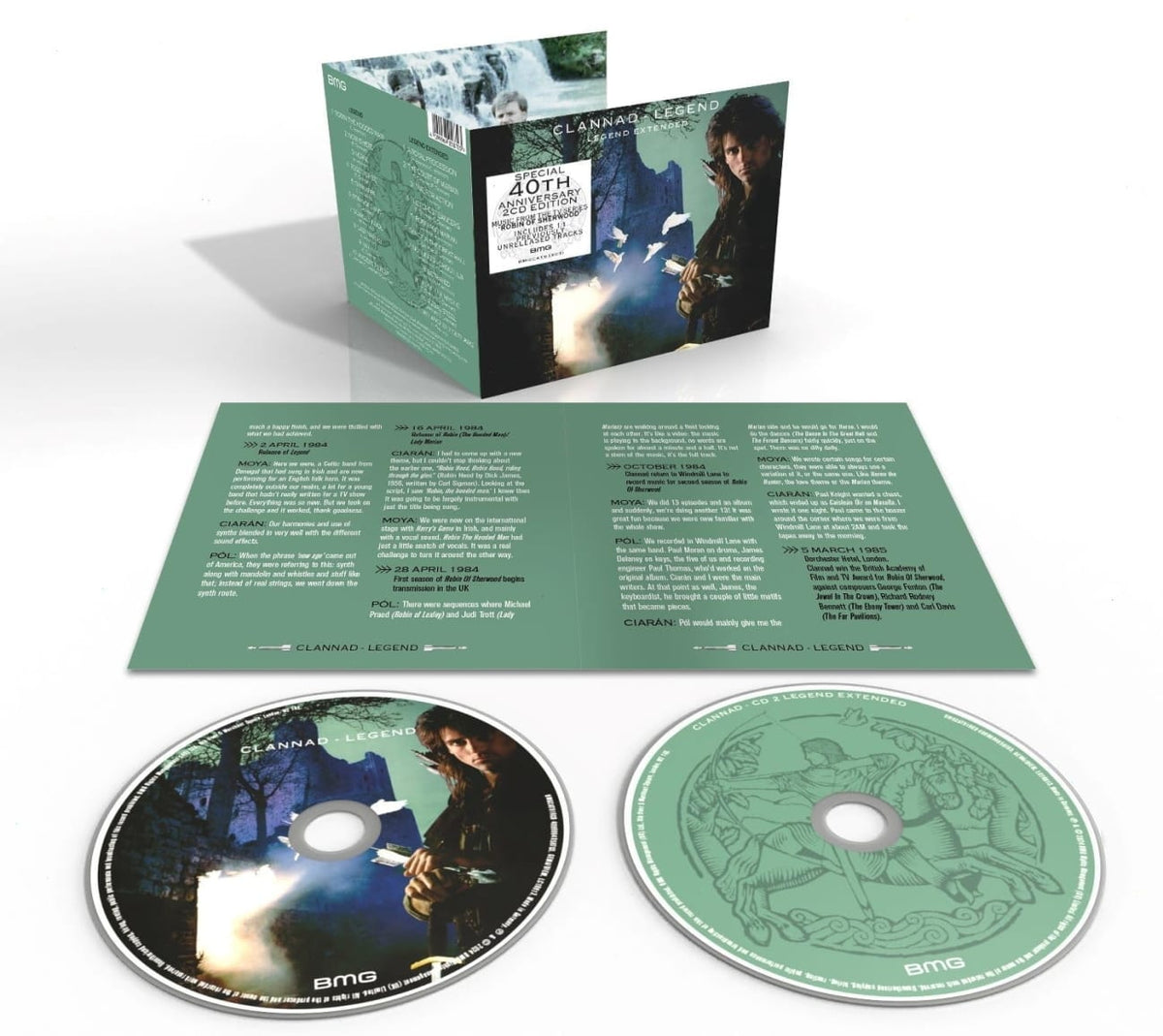 Clannad - Legend / Legend Extended (40th Anniversary Edition) - (Anniversary Edition) - [CD]