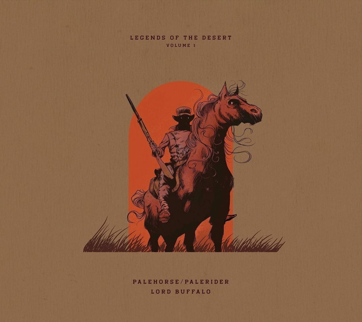 PALEHORSE / PALERIDER & LORD BUFFALO - Legends Of The Desert: Vol 1 - [CD]