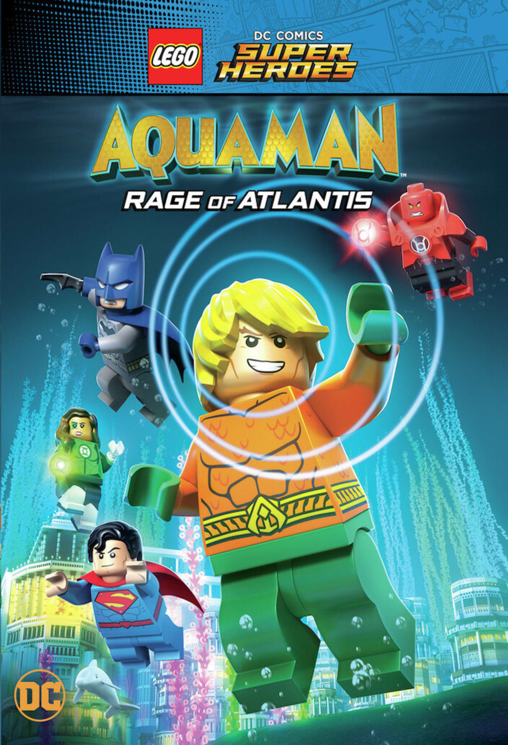 LEGO DC Super Heroes: Aquaman: Rage of Atlantis - [DVD]