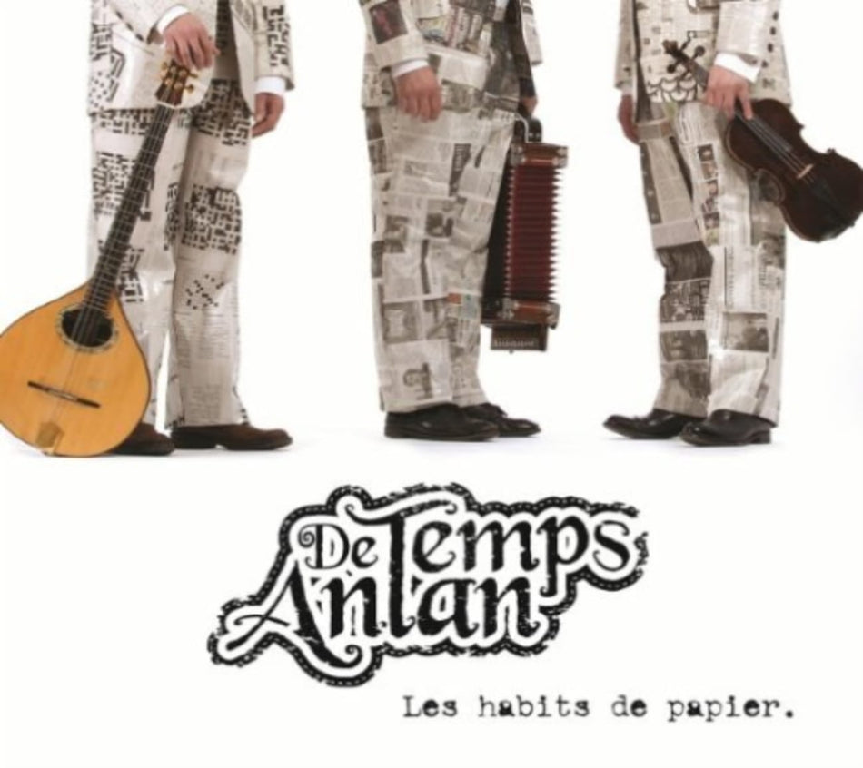 De Temps Antan - Habits de Papier - [CD]