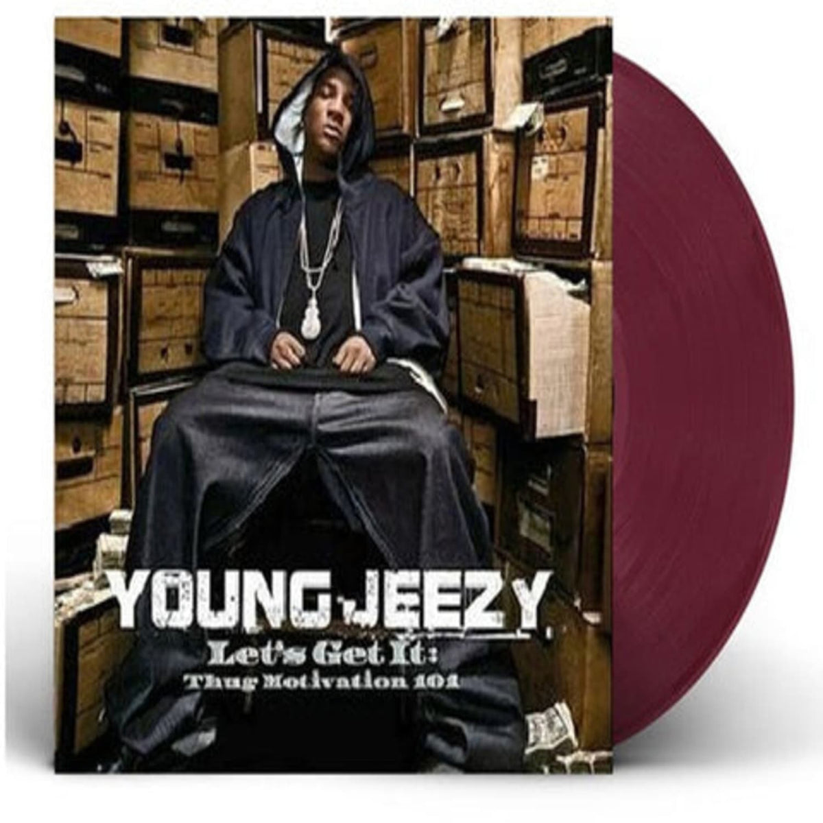 Young Jeezy - Let's Get It: Thug Motivation 101 [Explicit Content] - (Parental Advisory Explicit Lyrics, Limited Edition, Colored Vinyl, Burgundy) - [Vinyl]