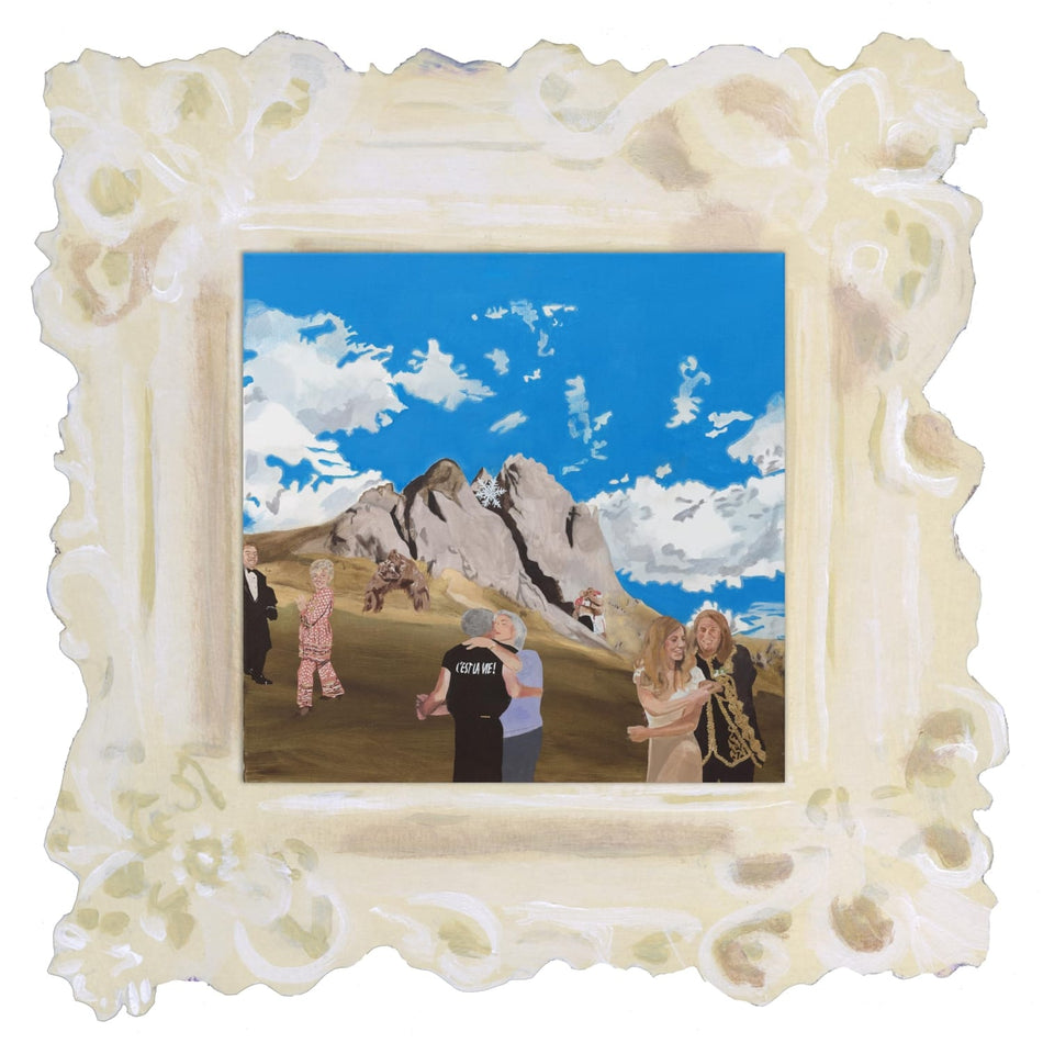Various Artists - Let's Go Dancing: Split A Mountain In Two With A Flake Of Snow (Variou s Artists) - (Colored Vinyl, Blue) - [Vinyl]