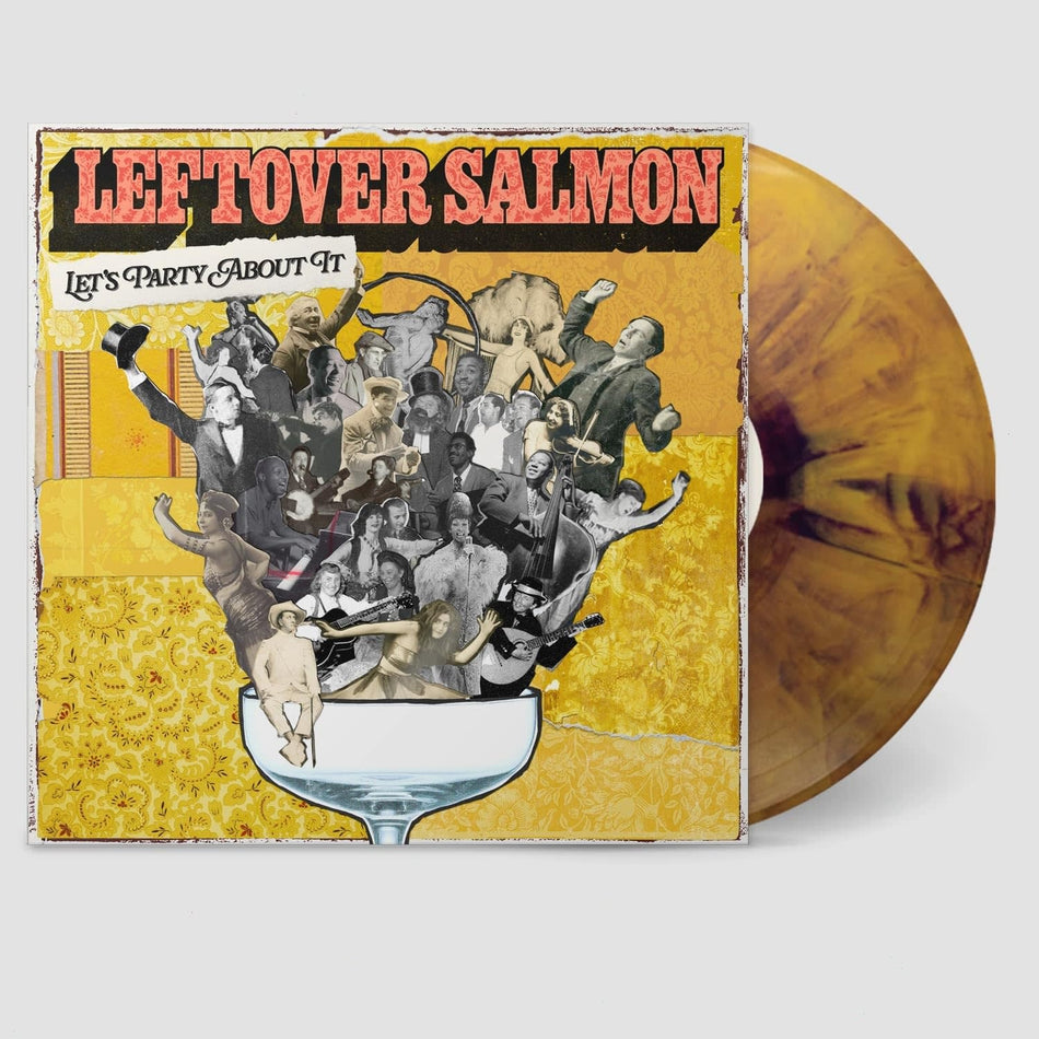 Leftover Salmon - Let's Party About It - Deep Yellow / Purple Twisted - (Colored , Yellow, Purple, Limited Edition, 140 Gram ) - [Vinyl]