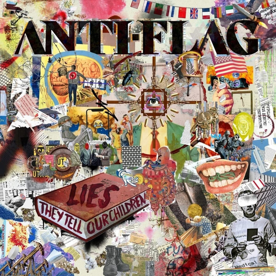 Anti-Flag - Lies They Tell Our Children - (Colored Vinyl, White) - [Vinyl]