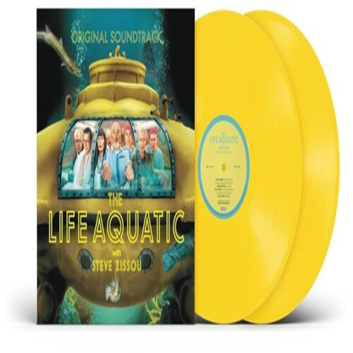 Various Artists - The Life Aquatic With Steve Zissou O.S.T. [Canary Yellow 2 LP] - (Colored , Yellow) - [Vinyl]
