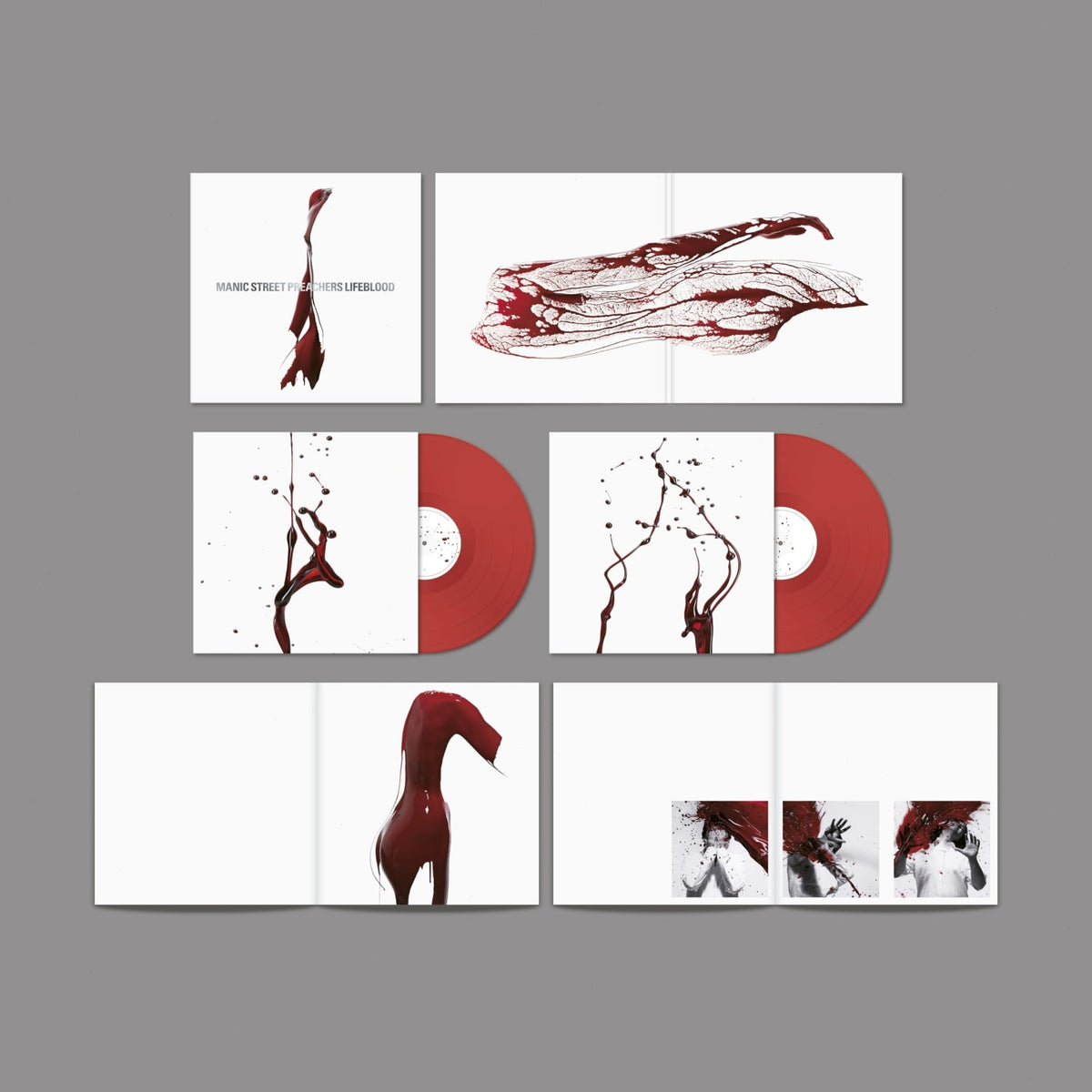 Manic Street Preachers - Lifeblood - Limited Transparent Red Colored - [Vinyl]