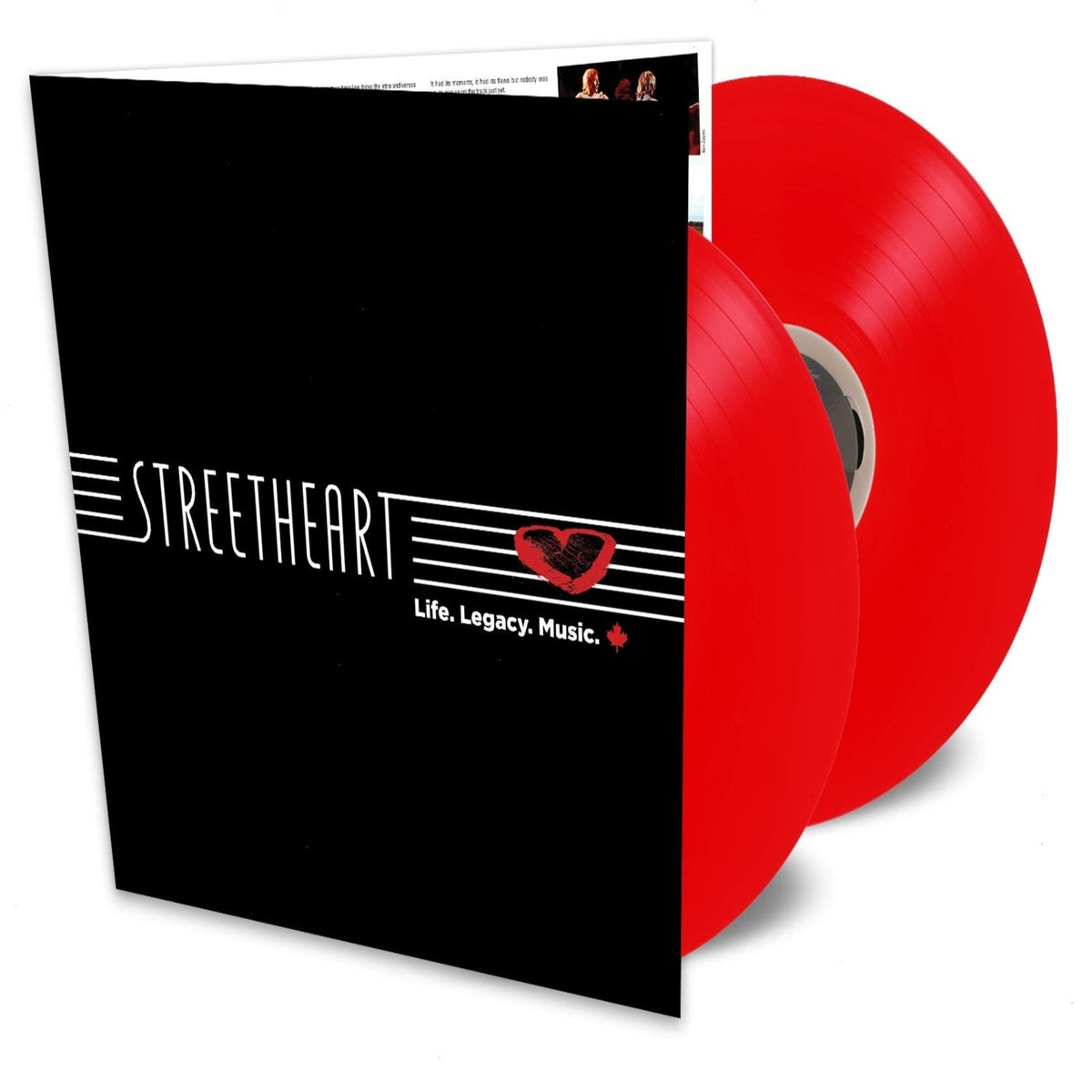 Streetheart - Life Legacy Music (Red Colored ) - [Vinyl]