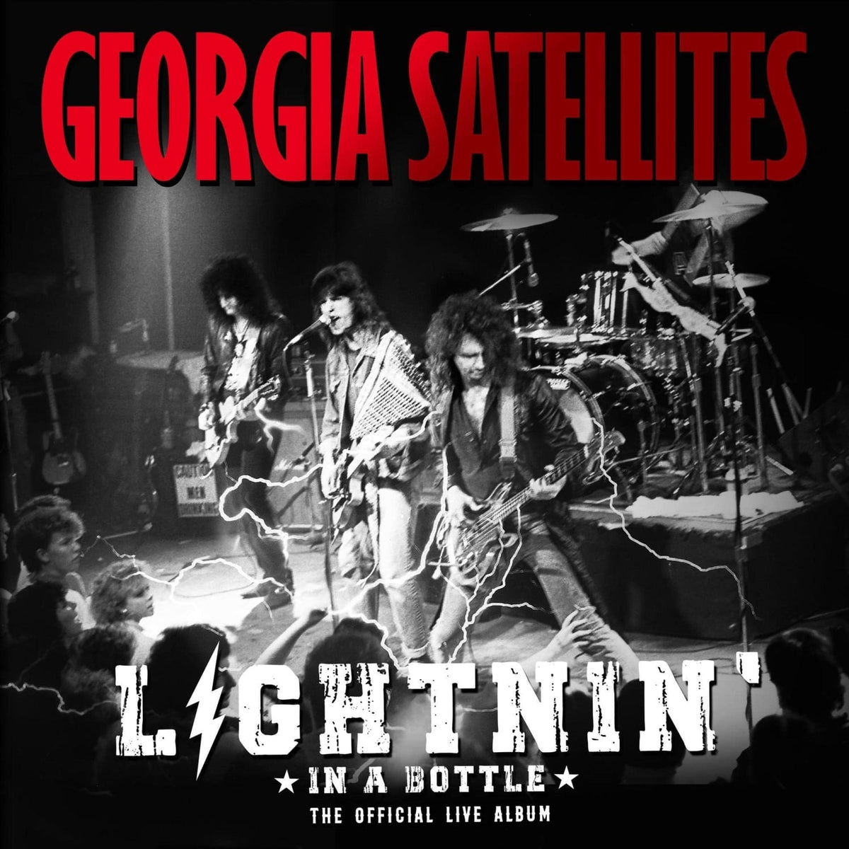 The Georgia Satellites - Lightnin' In A Bottle: The Official Live Album - (Colored Vinyl, Red, Black, Smoke) - [Vinyl]