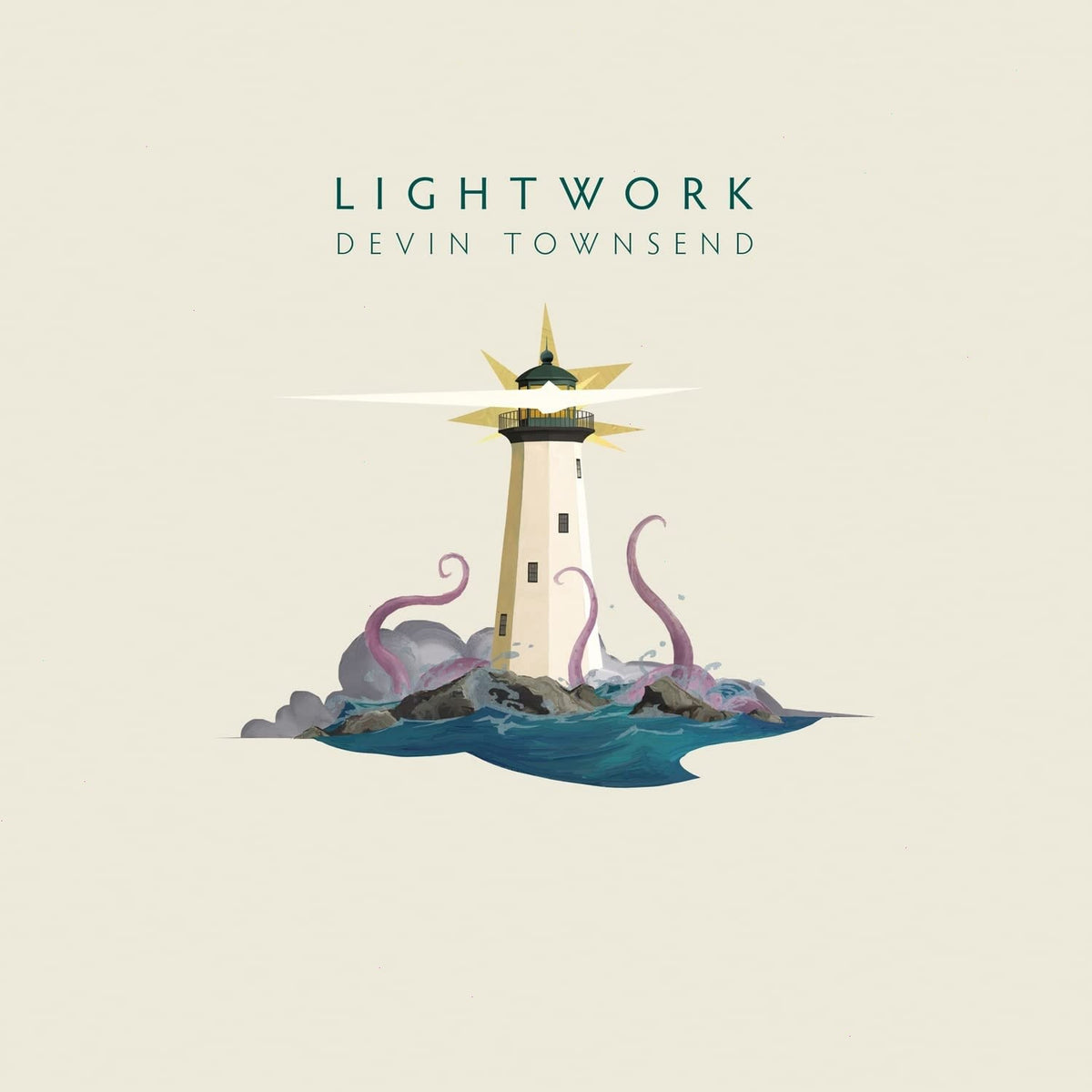 Devin Townsend - Lightwork - (Indie Exclusive, Colored Vinyl, Yellow, 180 Gram Vinyl, Booklet) - [Vinyl]
