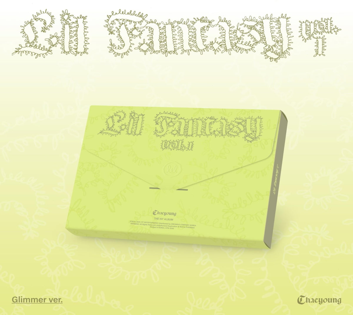 Chaeyoung (Twice) - Lil Fantasy Vol.1 [Glimmer Ver.] - (Photo Book, Photo / Photo Card, Poster) - [CD]