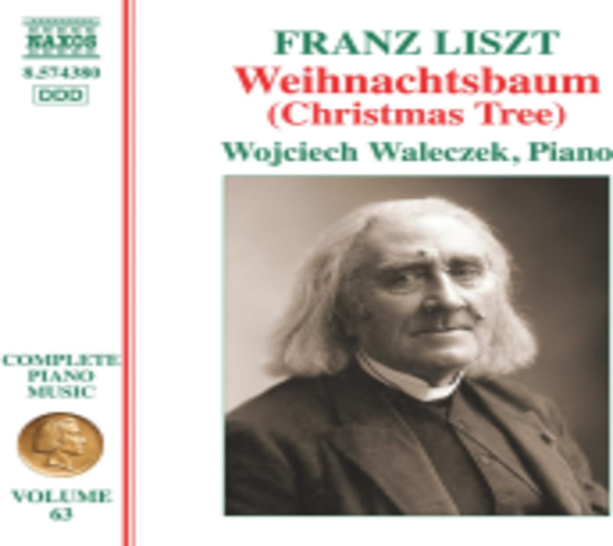 LISZT / WALECZEK - Liszt: Complete Piano Music, Vol. 63 - Christmas Tree - [CD]