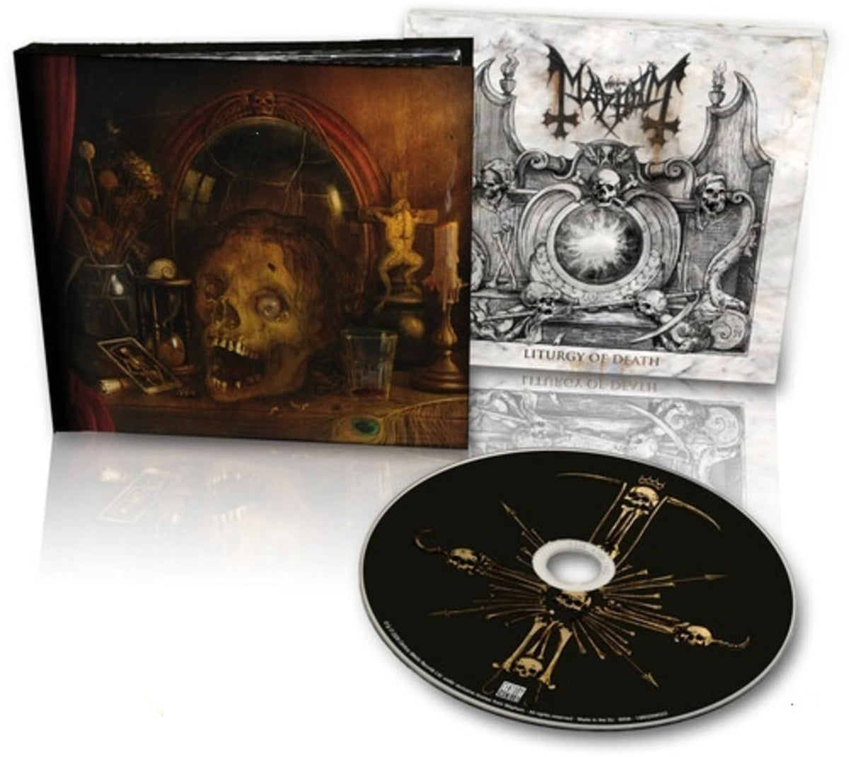 Mayhem - Liturgy Of Death - (Indie Exclusive, Limited Edition, Media Book, Slipsleeve/Digsleeve Packaging) - [CD]