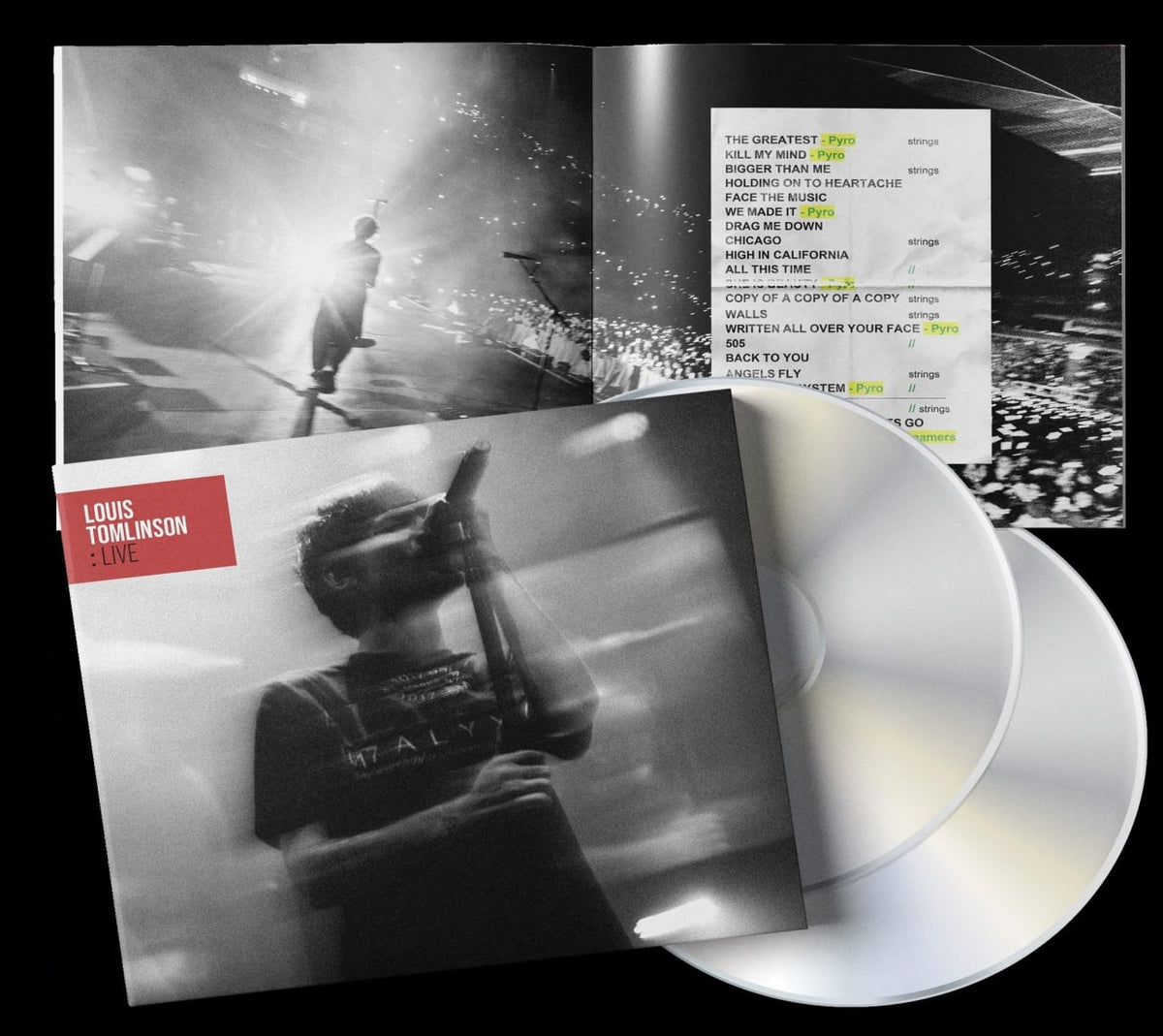 Louis Tomlinson - Live Louis Tomlinson [Explicit Content] - (Parental Advisory Explicit Lyrics) - [CD]