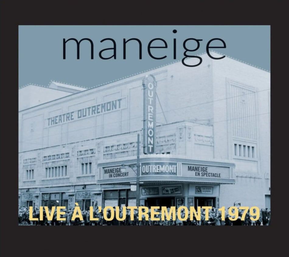 Maneige - Live A L Outremont - [CD]