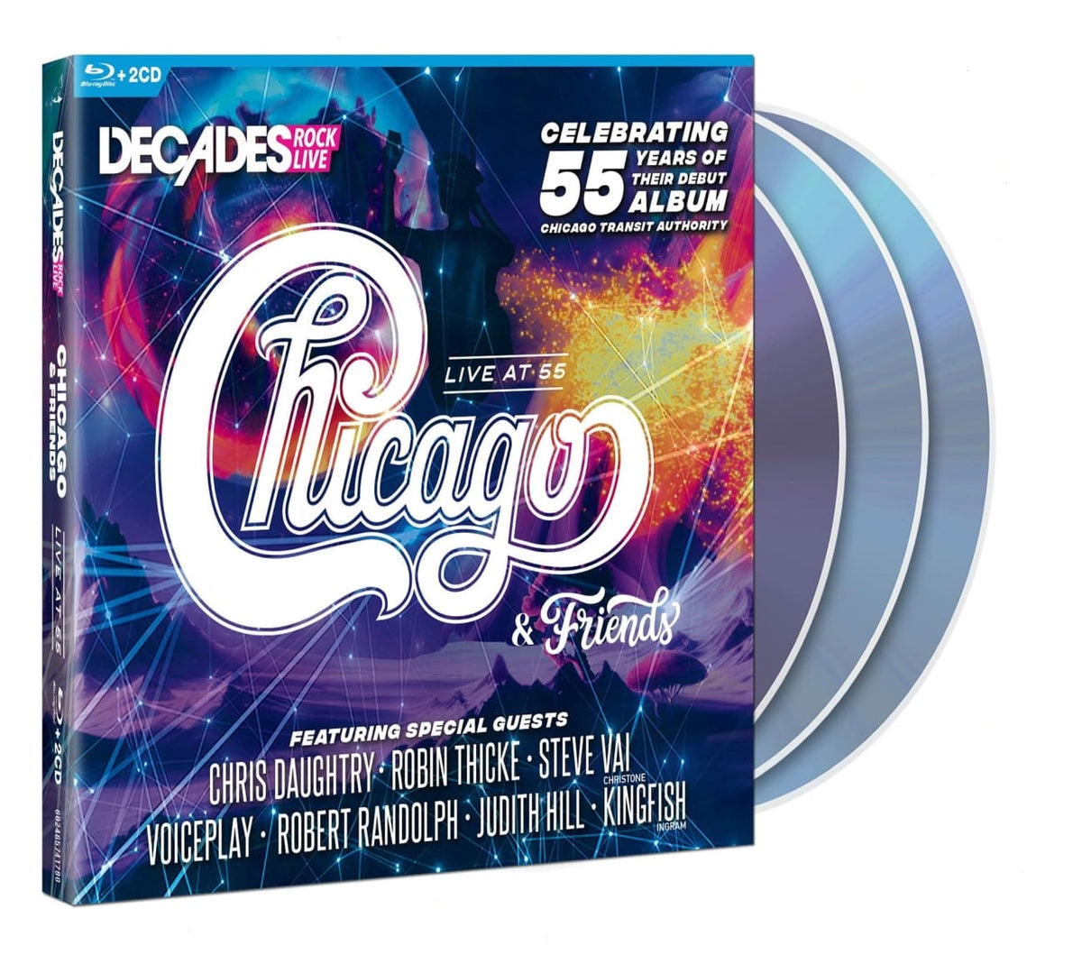 Chicago & Friends - Live At 55 - (With Blu-ray) - [CD]