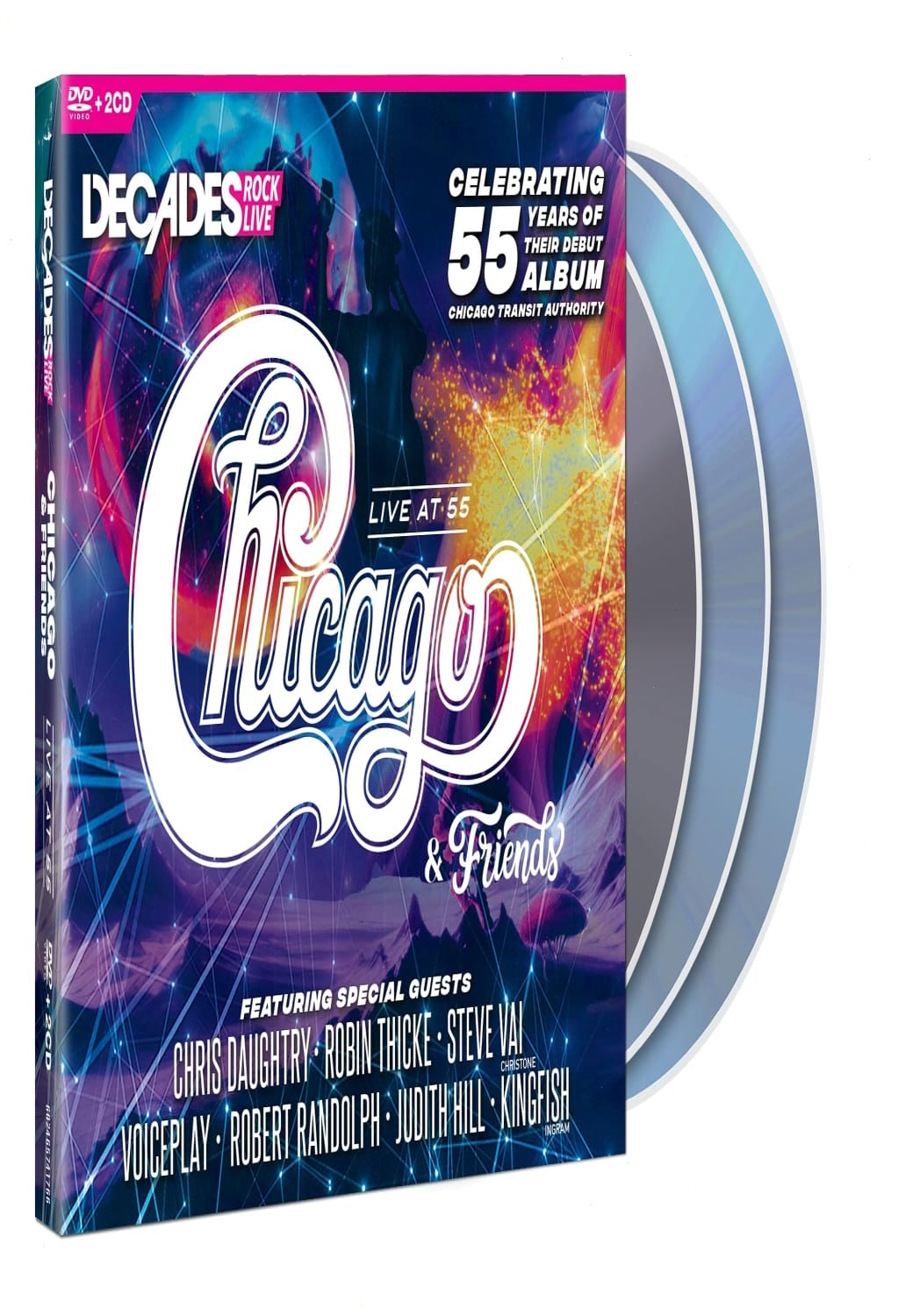 Chicago & Friends - Live At 55 - (With DVD) - [CD]