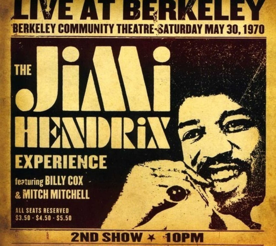 Jimi Hendrix - Jimi Hendrix Experience Live At Berkeley - (Digipack Packaging) - [CD]