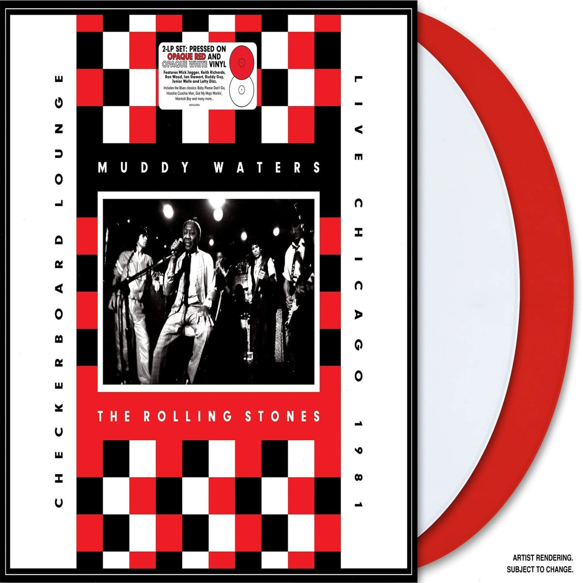 MUDDY WATERS & THE ROLLING STONES - Live At Checkerboard Lounge Chicago 1981 - [Vinyl]