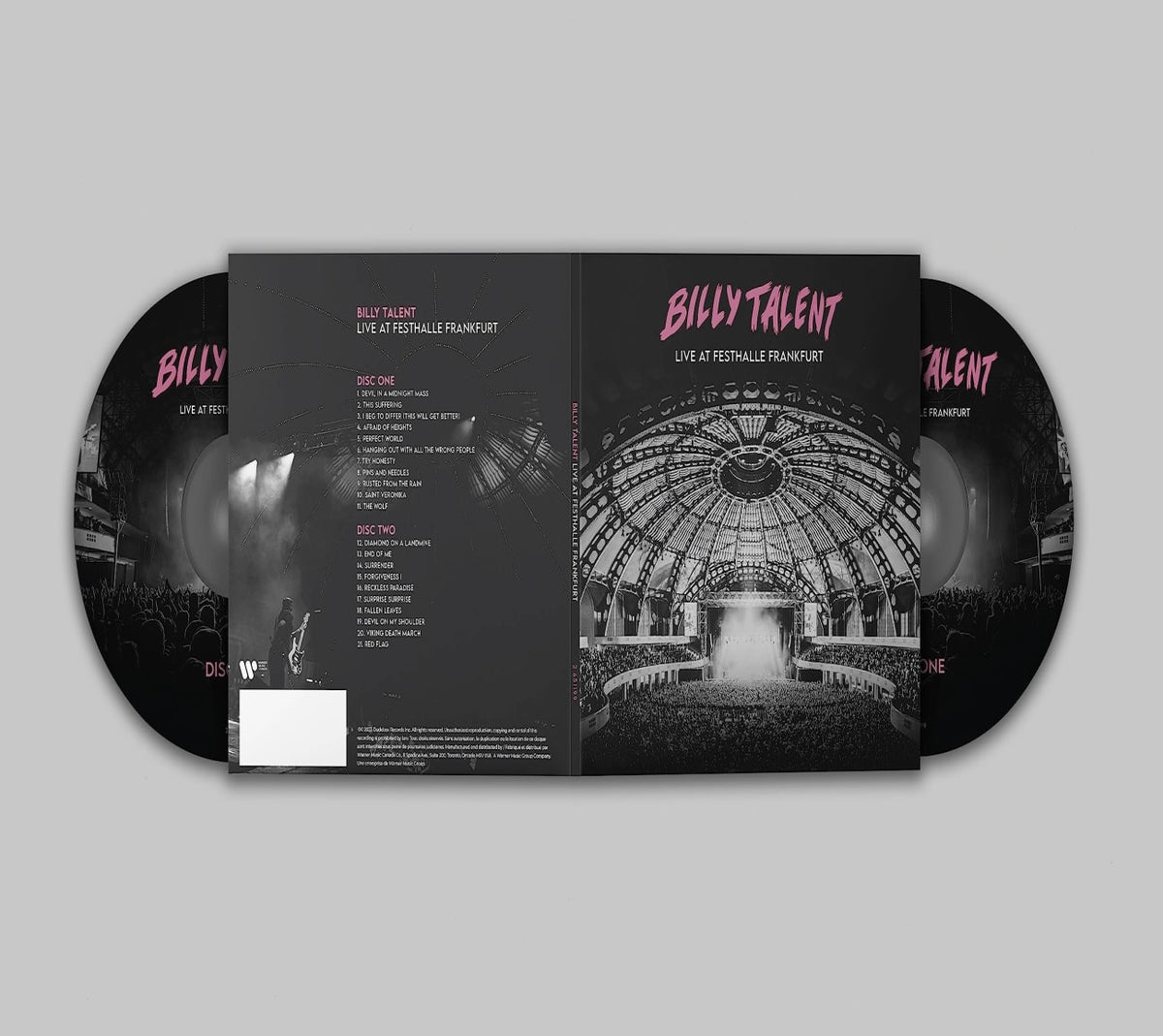 Billy Talent - Live At Festhalle Frankfurt - [CD]