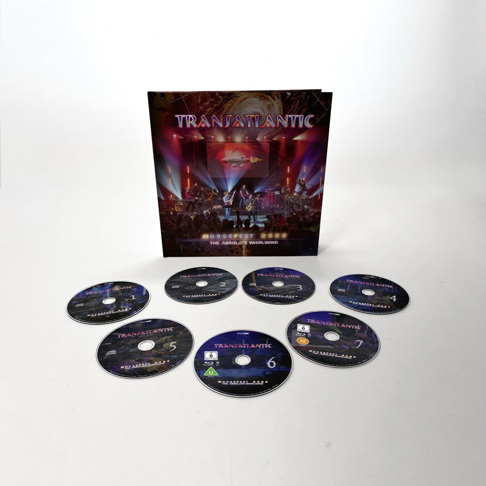 Transatlantic - Live At Morsefest 2022: The Absolute Whirlwind - (Large Item, With Blu-ray, Limited Edition, Deluxe Edition) - [CD]