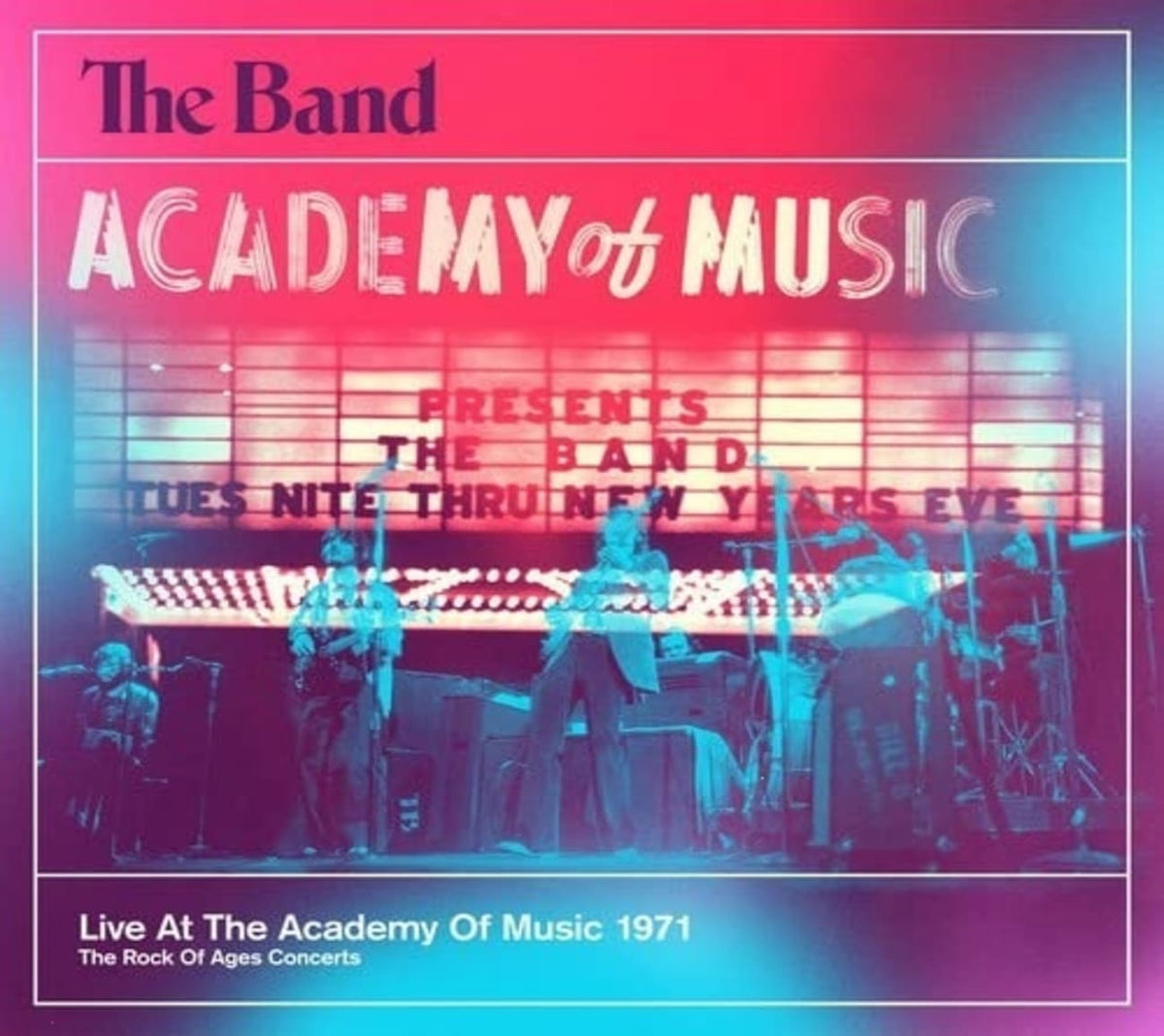 The Band - LIVE AT ACADEMY OF MUSIC 1971 - [CD]