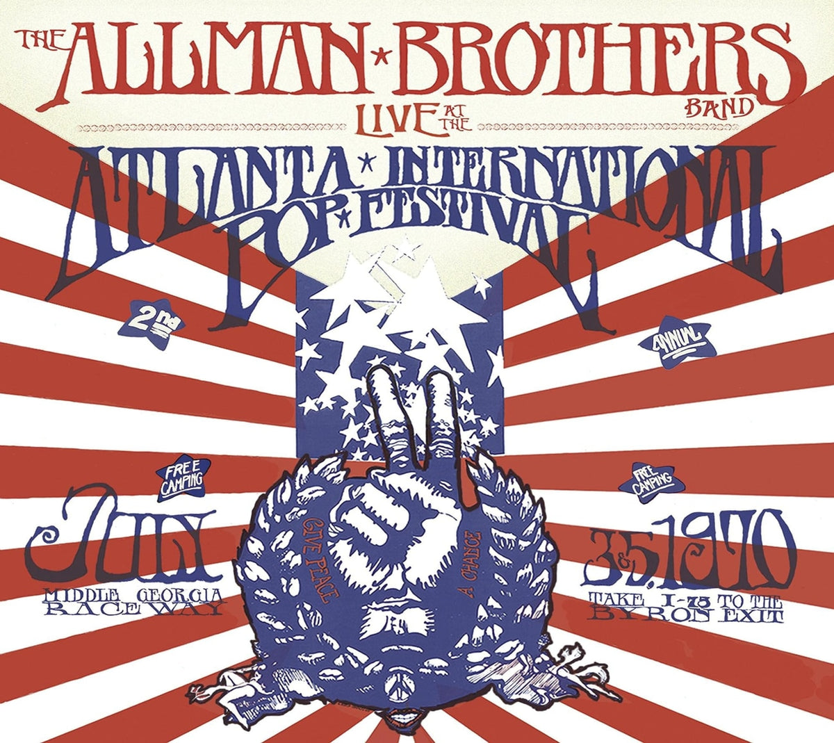 The Allman Brothers Band - Live At The Atlanta International Pop Festival JULY 3 & 5, 1970 - [CD]